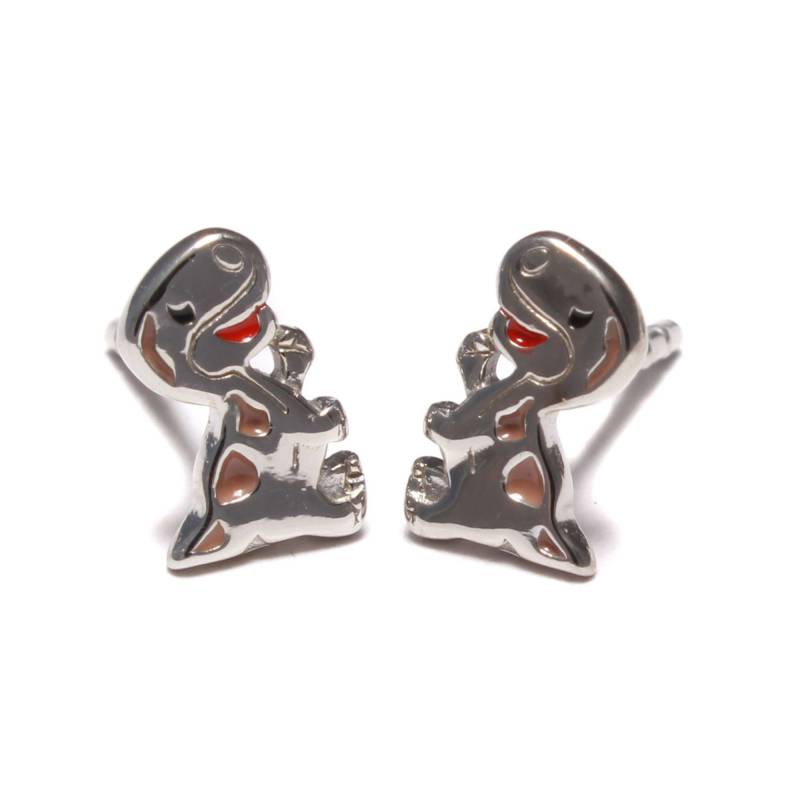 Dinosaurier Ohrstecker T-Rex Echt Silber Kinderschmuck Tyrannosaurus Geschenk Für Dino Liebhaber 925 Sterling Ohrringe Jungen von LoveYourDiamonds