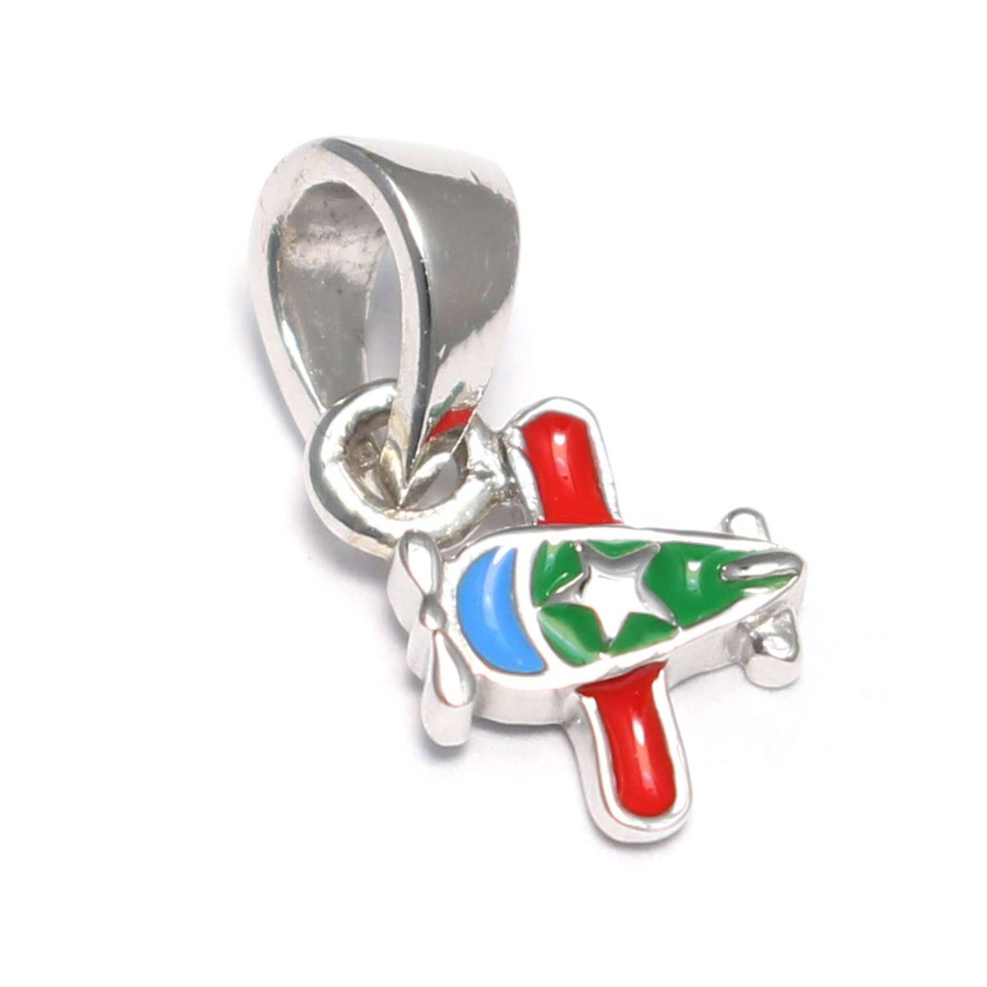 Winziger Propellerflugzeug Anhänger 925 Silber, Flugzeug Kettenanhänger Kinderschmuck Ketten Anhänger, Silber Junge Schmuck von LoveYourDiamonds
