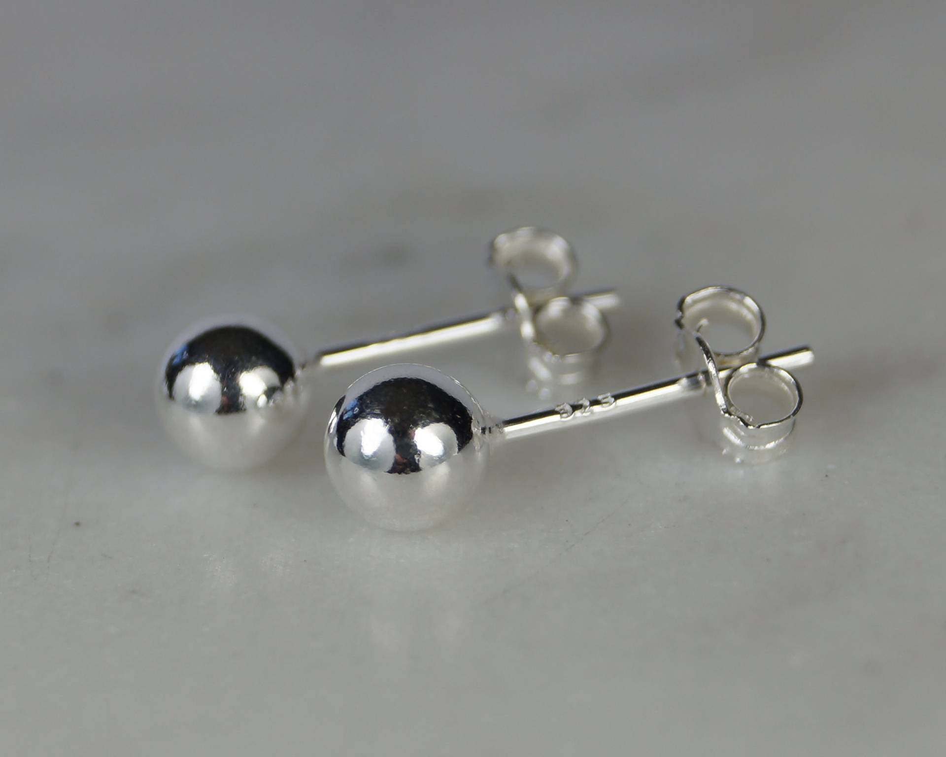 5 Mm Kugel Ohrstecker, Sterling Silber Ball Ohrstecker 5 Mm Kugel Ohrstecker, Sterling Silber Ball Ohrstecker von LoveYourJewellery
