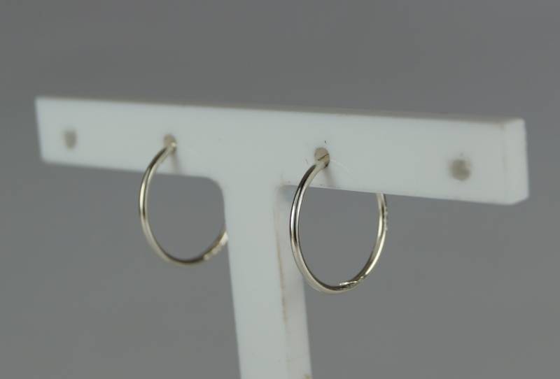 Kleine Silber Hoop Ohrringe, 13 Mm Klapp Schlappohrringe, Sterling Ohrringe Kleine Silber Hoop Ohrringe, 13 Mm Klapp Schlappohrringe, Sterling Ohrringe von LoveYourJewellery