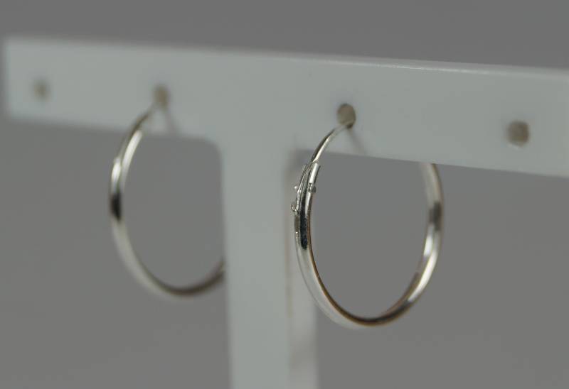 Silber Schläfer Hoop Ohrringe, Sterling Top-Klapp/Ohrring, Klapp Silber Schläfer Hoop Ohrringe, Sterling Top-Klapp/Ohrring, Klapp von LoveYourJewellery