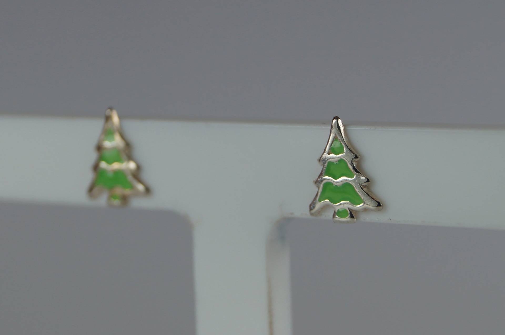Weihnachtsohrringe, Sterling Silber Weihnachtsbaum Ohrringe, Ohrringe Weihnachtsohrringe, Sterling Silber Weihnachtsbaum Ohrringe, Ohrringe von LoveYourJewellery
