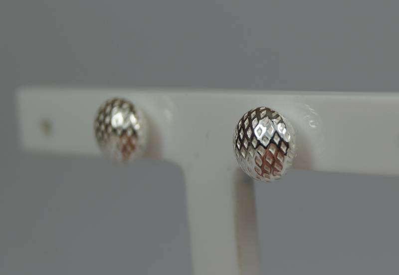 sterling Silber Ohrstecker, 7 Mm Ohrstecker sterling Silber Ohrstecker, 7 Mm Ohrstecker von LoveYourJewellery