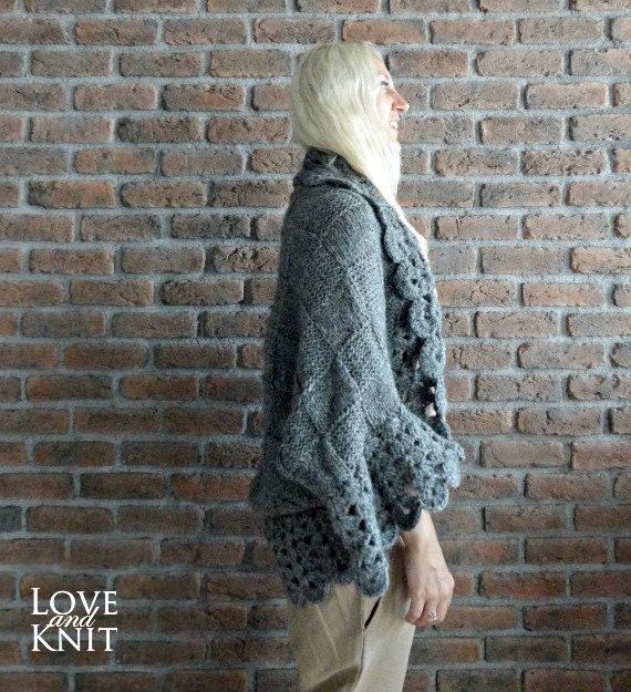 Strickjacke Strickjacke Handgestrickt von LoveandKnit