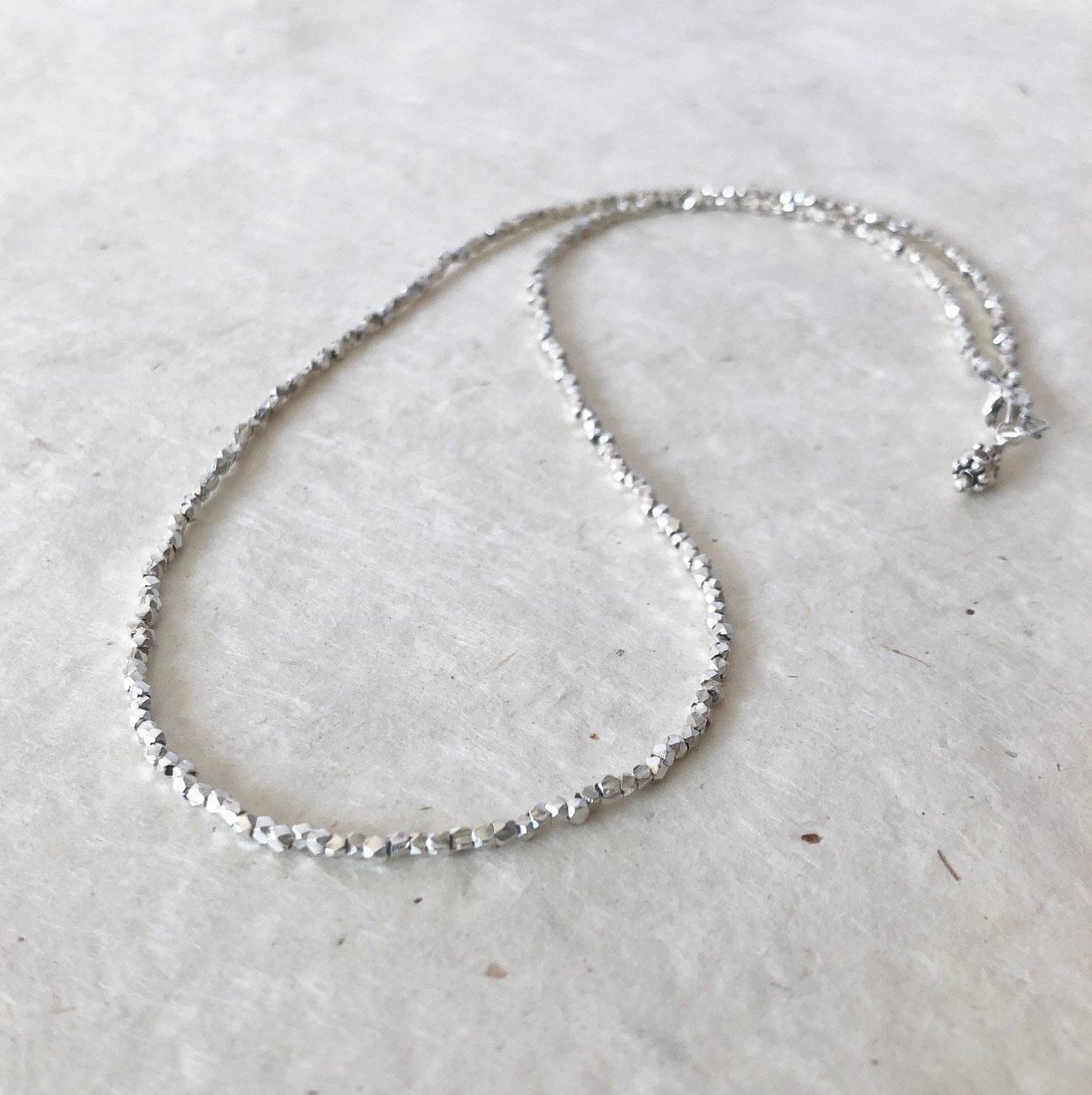 Hill Tribe Thai Silber Perlen Halskette, Sundance Style, Boho Halskette von LoveandLightArtistry