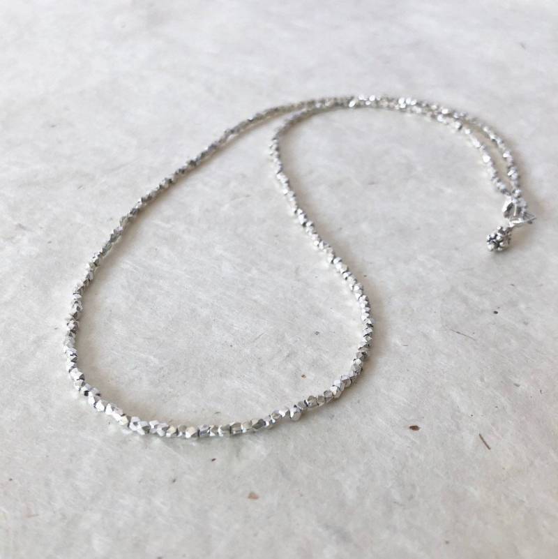 Hill Tribe Thai Silber Perlen Halskette, Sundance Style, Boho Halskette von LoveandLightArtistry