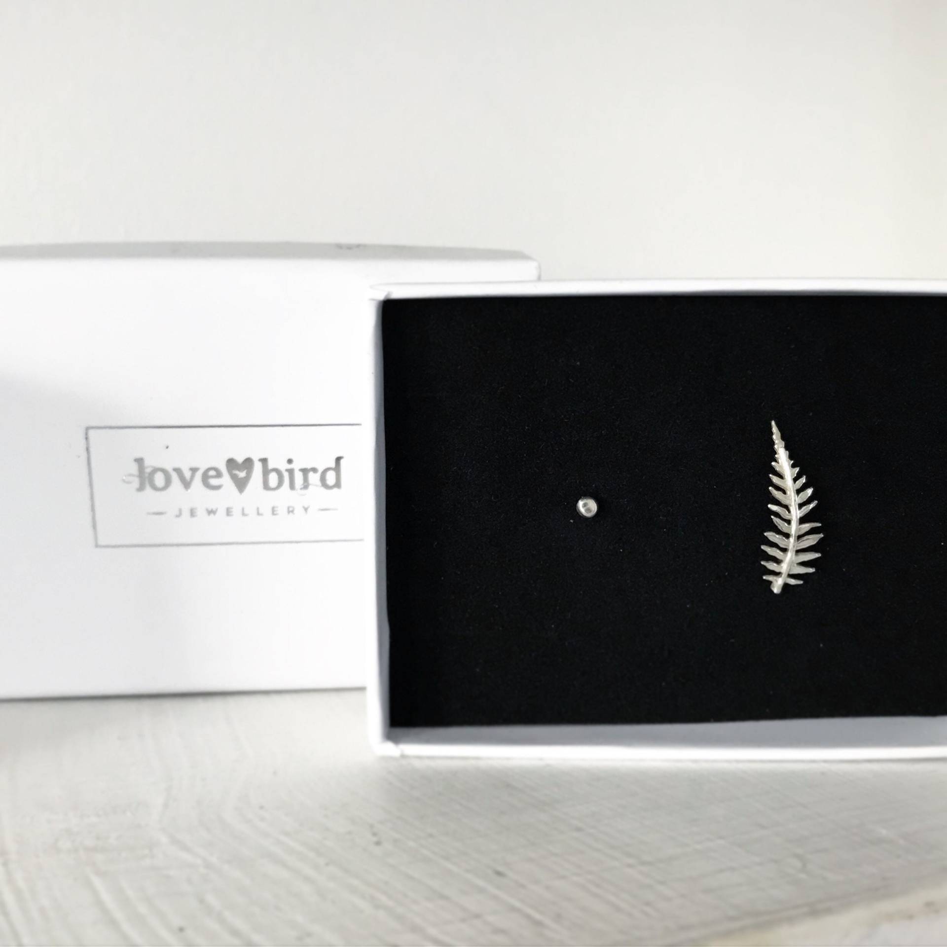 Farn | Single Ohr Kletterer in Silber Farn | Single Ohr Kletterer in Silber von LovebirdJeweller