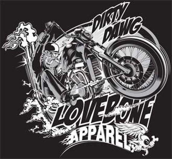 Dirty Dawg Herren Ärmelloses Jersey von LoveboneApparel