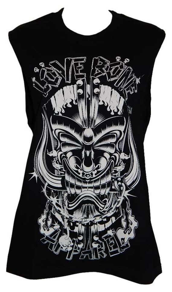 Herren Ärmelloses Metal Tiki Jersey von LoveboneApparel