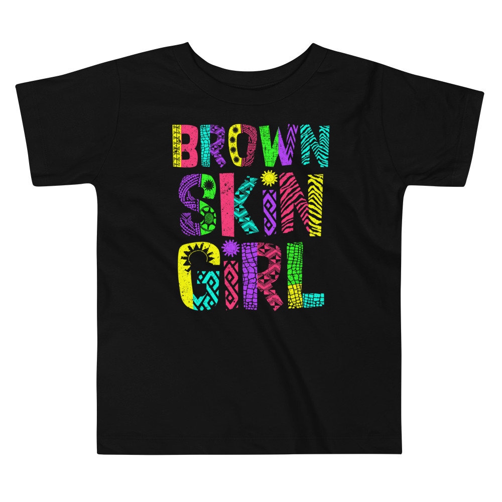 Braunes T-Shirt Für Kleinkinder - Black Girl Magic, Melanin Baby von LoveelyShop