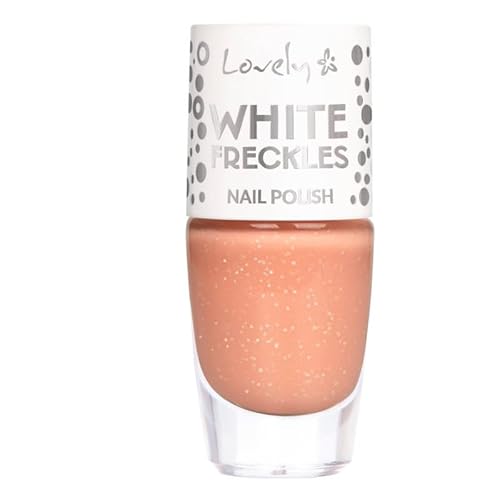 Lovely Nagellack Nail Polish White Freckles N1 von Lovely Makeup