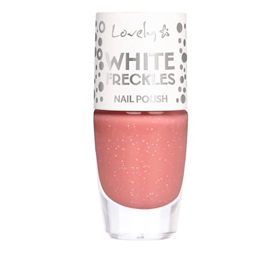 Lovely Nagellack Nail Polish White Freckles N2 von Lovely Makeup