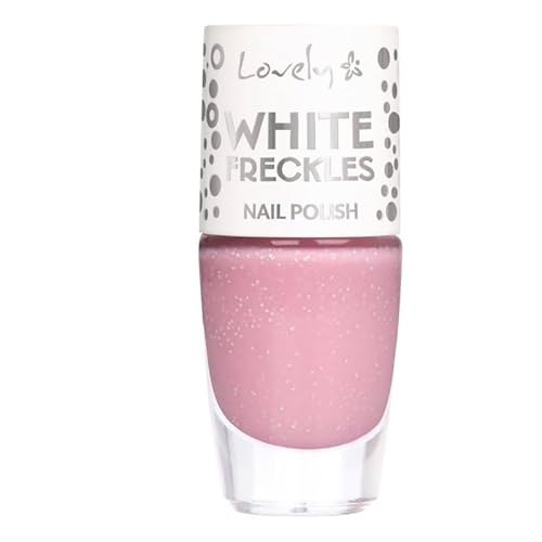 Lovely Nagellack Nail Polish White Freckles N3 von Lovely Makeup