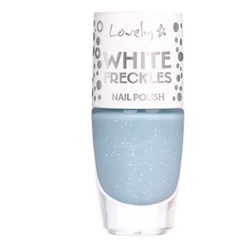 Lovely Nagellack Nail Polish White Freckles N5 von Lovely Makeup