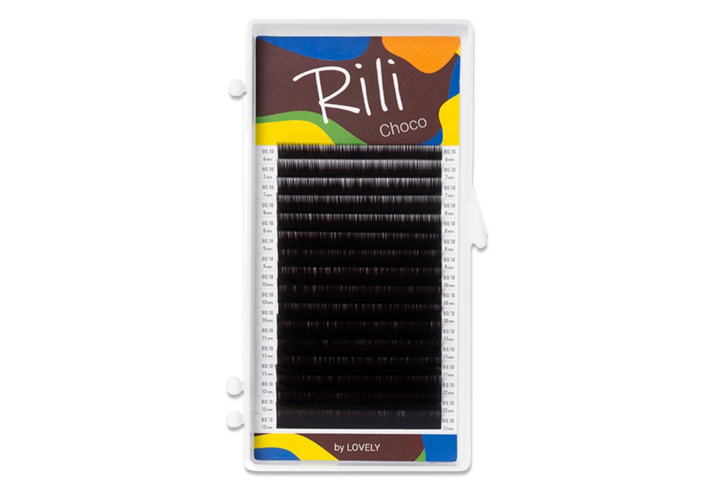 Lovely Einzelwimpern Wimpernverlängerung farbige dunkel braun Schokolade Wimpern Lovely von Lovely