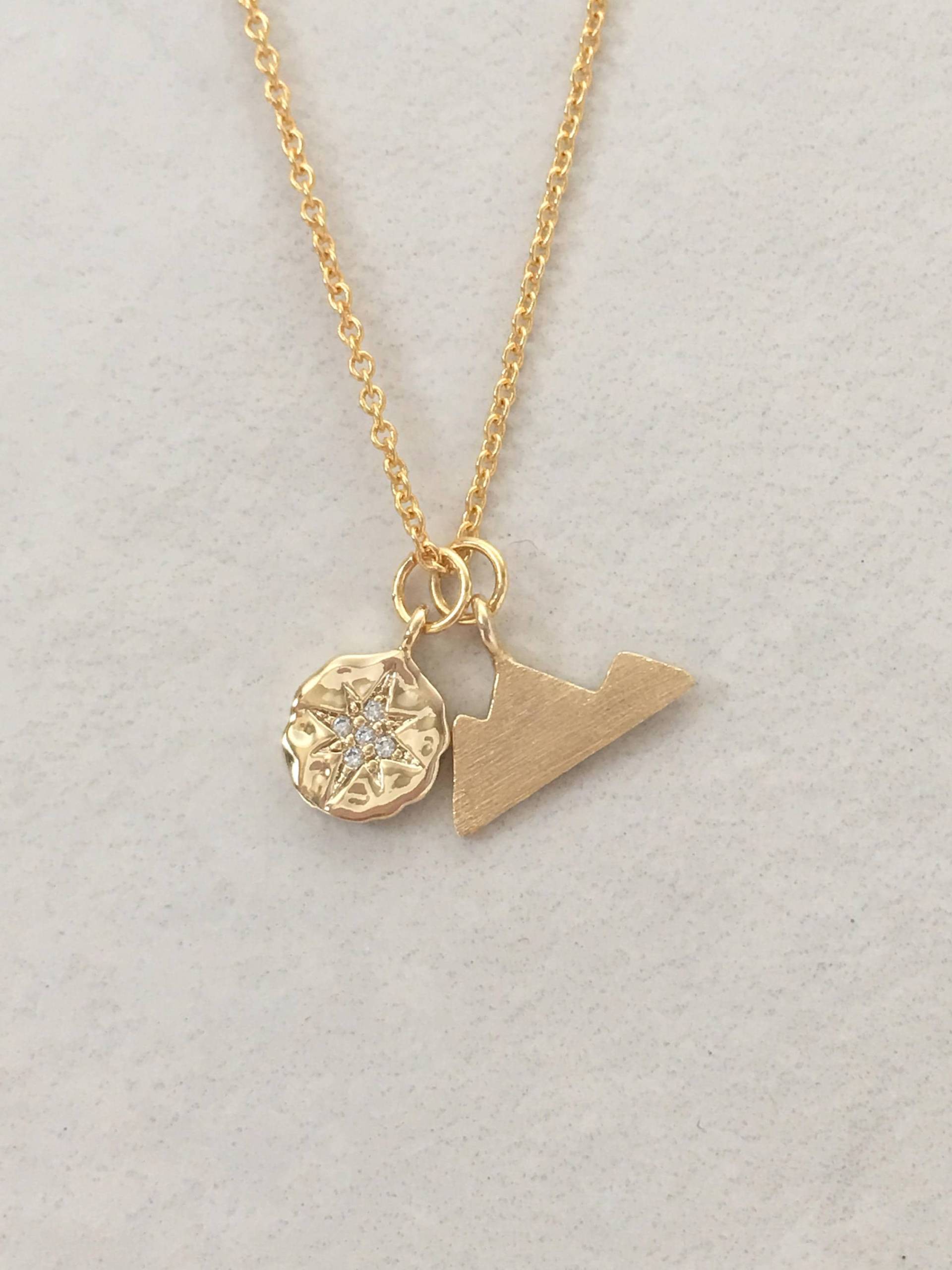 Faith-Gold Berg Anhänger Halskette, Nordstern Halskette, Gold Stern Halskette, Berg Halskette, Inspirierendes Geschenk, Abschluss Geschenk Faith-Gold Berg Anhänger Halskette, Nordstern Halskette, Gold Stern Halskette, Berg Halskette, Inspirierendes Geschenk, Abschluss Geschenk von LovelyByGraceShop