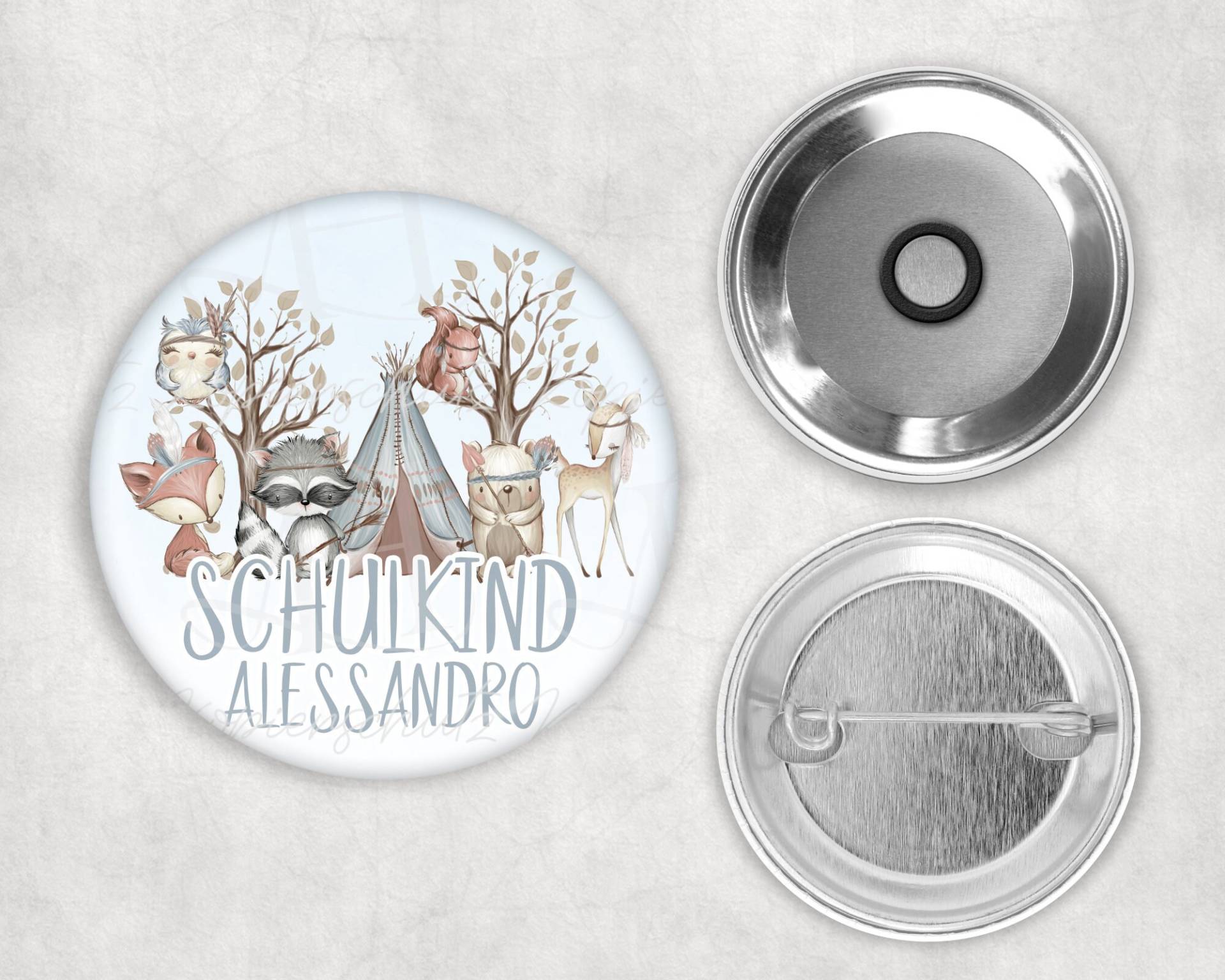 Button I Einschulung Schulkind Personailsiert Mit Magnet Oder Sicherheitsnadel Schulkind Boho Tiere Button I Einschulung Schulkind Personailsiert Mit Magnet Oder Sicherheitsnadel Schulkind Boho Tiere von LovelyHandmadeSiegen