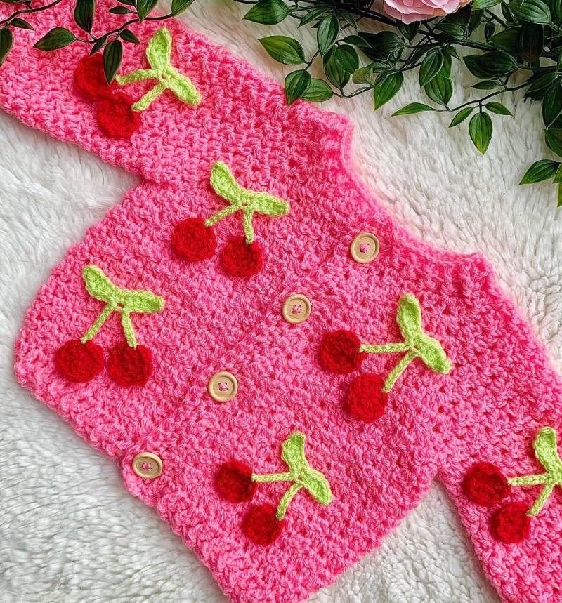 Personalisierte Baby Kinder Handgemachte Strickjacke, Name Bestickte Handgestrickte Strickjacke Personalisiert, Neue Geschenk von LovelyLittleCardis