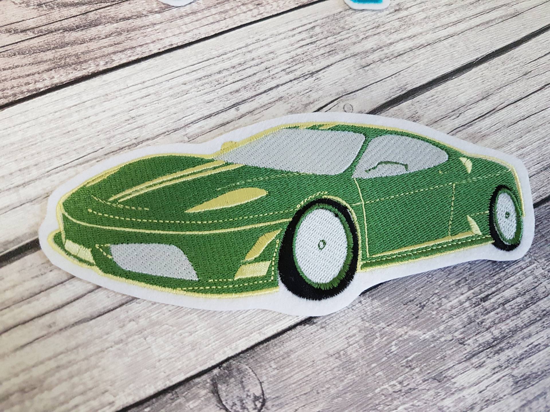 Applikation Sportwagen Rennwagen Xl in Vollstick - Für Deine Diy-Projekte von LovelyPresentsShop