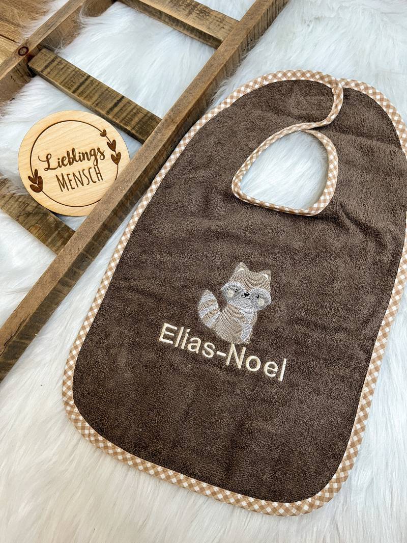 Babylätzchen Braun von LovelyUnikat