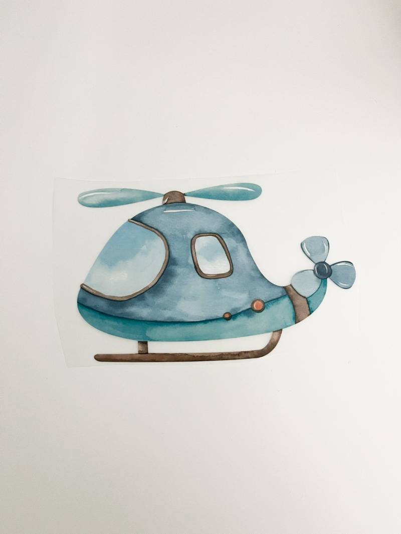 Bügelbild Hubschrauber von LovelyUnikat