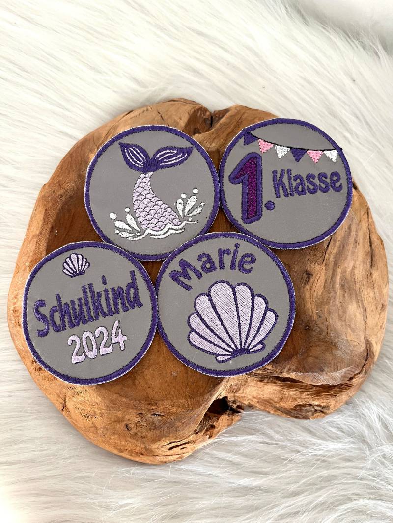 Ergobag Klettpatches Mermaid von LovelyUnikat