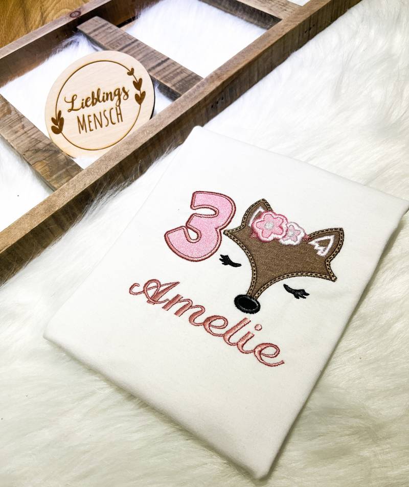 Geburtstagsshirt Boho Reh von LovelyUnikat