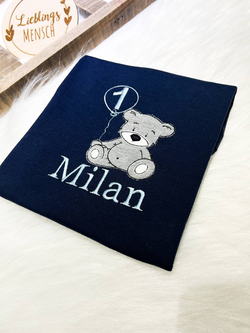 Geburtstagsshirt Teddy von LovelyUnikat