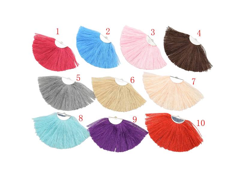 Fächer Quasten Auf Splitter Messing(20mm Perfekt Für Ohrringe Oder Anhänger von Lovelybeadllc