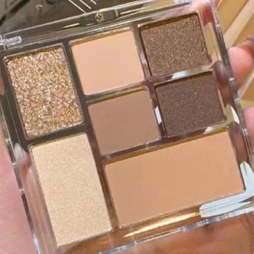 Lovelycat Lidschattenpalette,Lidschatten Makeup Palette,Matte Schimmer 9 Farben,Cremige Textur Lidschatten,Hochpigmentiert Bunt,Langanhaltend Wasserfest (16#) von Lovelycat
