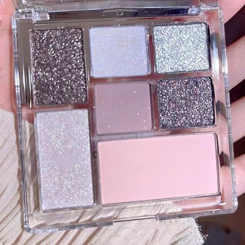 Lovelycat Lidschattenpalette,Lidschatten Makeup Palette,Matte Schimmer 9 Farben,Cremige Textur Lidschatten,Hochpigmentiert Bunt,Langanhaltend Wasserfest (25#) von Lovelycat