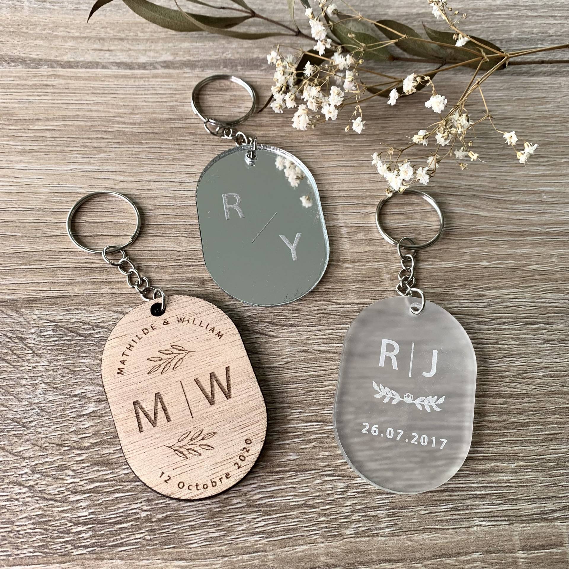 Initialer Schlüsselanhänger Initialer Schlüsselanhänger von Lovelycreationfrance