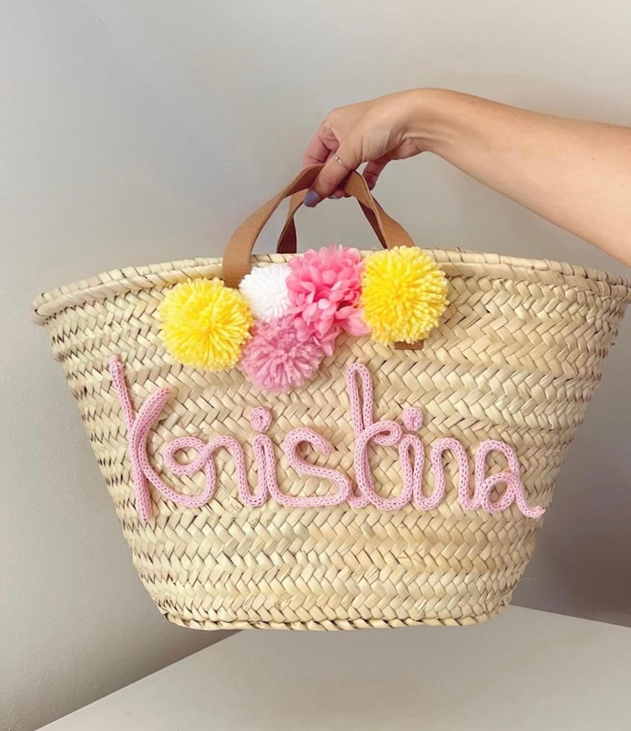 Palmtasche, Personalisierte Korbtasche, Personalisierte Geschenke, Namensgeschenke, Strandtasche, Einkaufstasche, Boho, Geburtstagsgeschenk Palmtasche, Personalisierte Korbtasche, Personalisierte Geschenke, Namensgeschenke, Strandtasche, Einkaufstasche, Boho, Geburtstagsgeschenk von Lovelycreative21