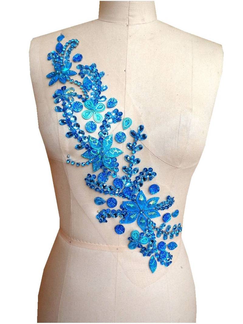 Luxuriöse Strass Applikationen Perlen Applikation Patch, Hochzeit Brautkleid Helle Diamant Abendkleid Zubehör Luxuriöse Strass Applikationen Perlen Applikation Patch, Hochzeit Brautkleid Helle Diamant Abendkleid Zubehör von LovelylaceStore