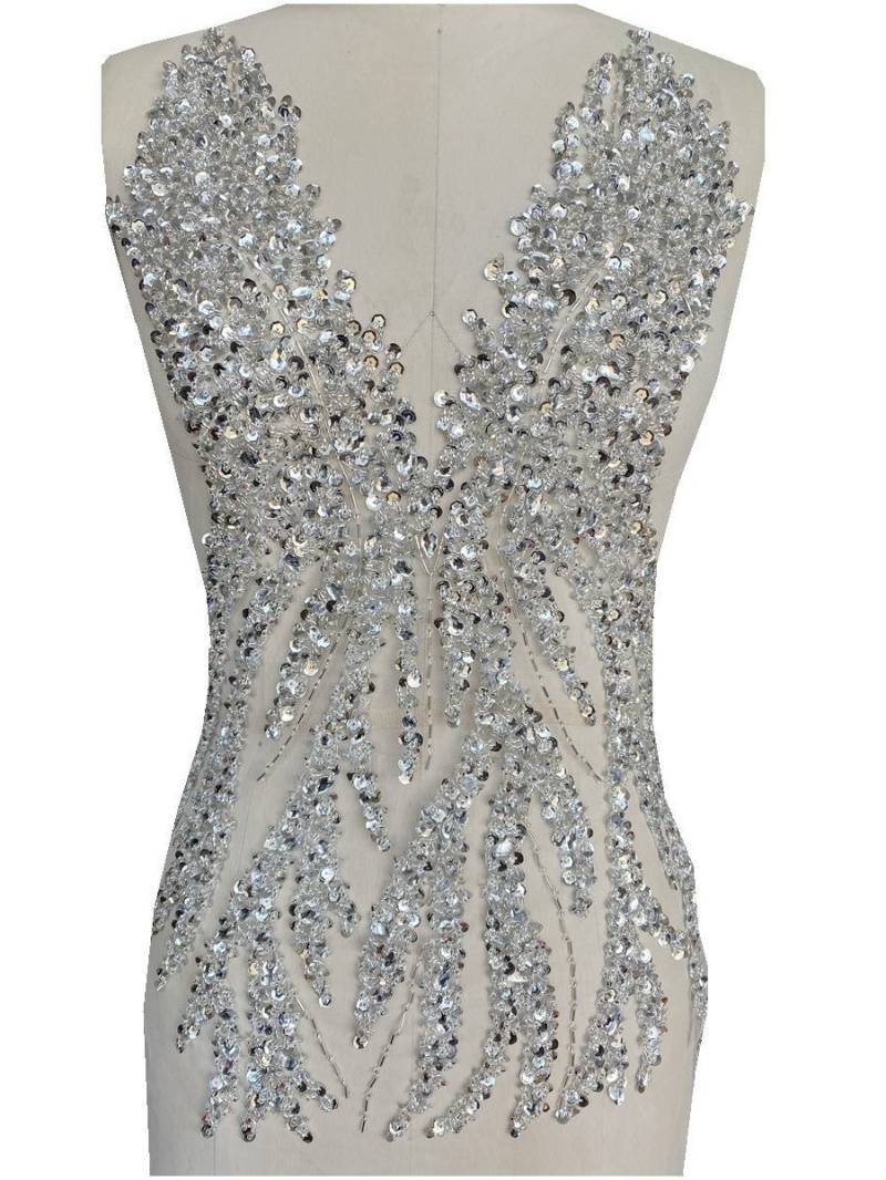 Luxuriöse Strass Applikationen Perlen Applikation Patch, Hochzeit Brautkleid Helle Diamant Abendkleid Zubehör Luxuriöse Strass Applikationen Perlen Applikation Patch, Hochzeit Brautkleid Helle Diamant Abendkleid Zubehör von LovelylaceStore