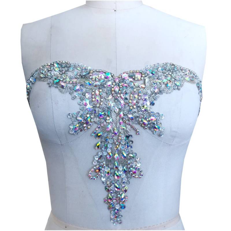Luxuriöse Strass Applikationen Perlen Kragen Applikation Patch, Hochzeit Braut Kleid Helle Diamant Abendkleid Zubehör Luxuriöse Strass Applikationen Perlen Kragen Applikation Patch, Hochzeit Braut Kleid Helle Diamant Abendkleid Zubehör von LovelylaceStore