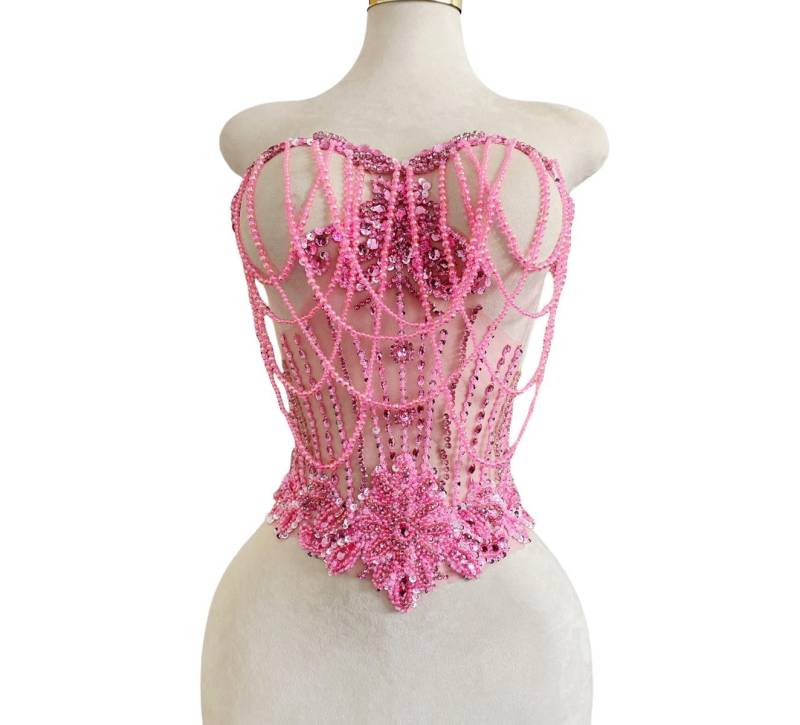 Luxuriöser Rhinestone-Perlenbesatz, Handgemachtes Brautkleid-Heller Diamant-Vorderseiten-Brust-Spitze Applikation, Abschlussball-Kleid-Spitzenzusätze Luxuriöser Rhinestone-Perlenbesatz, Handgemachtes Brautkleid-Heller Diamant-Vorderseiten-Brust-Spitze Applikation, Abschlussball-Kleid-Spitzenzusätze von LovelylaceStore