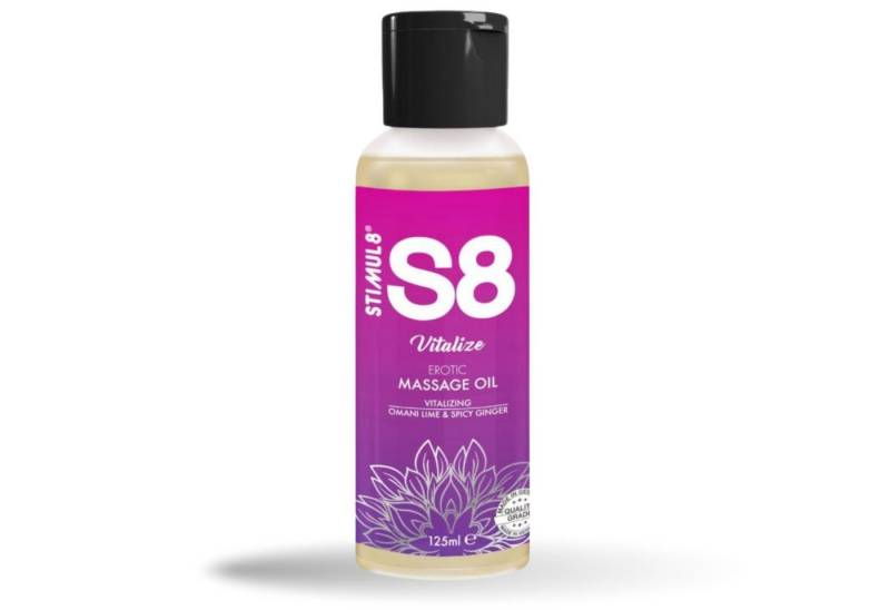 Lovelyness Gleit- & Massageöl - mit Aroma Duft Geschmack Lime - auf Ölbasis von Lovelyness