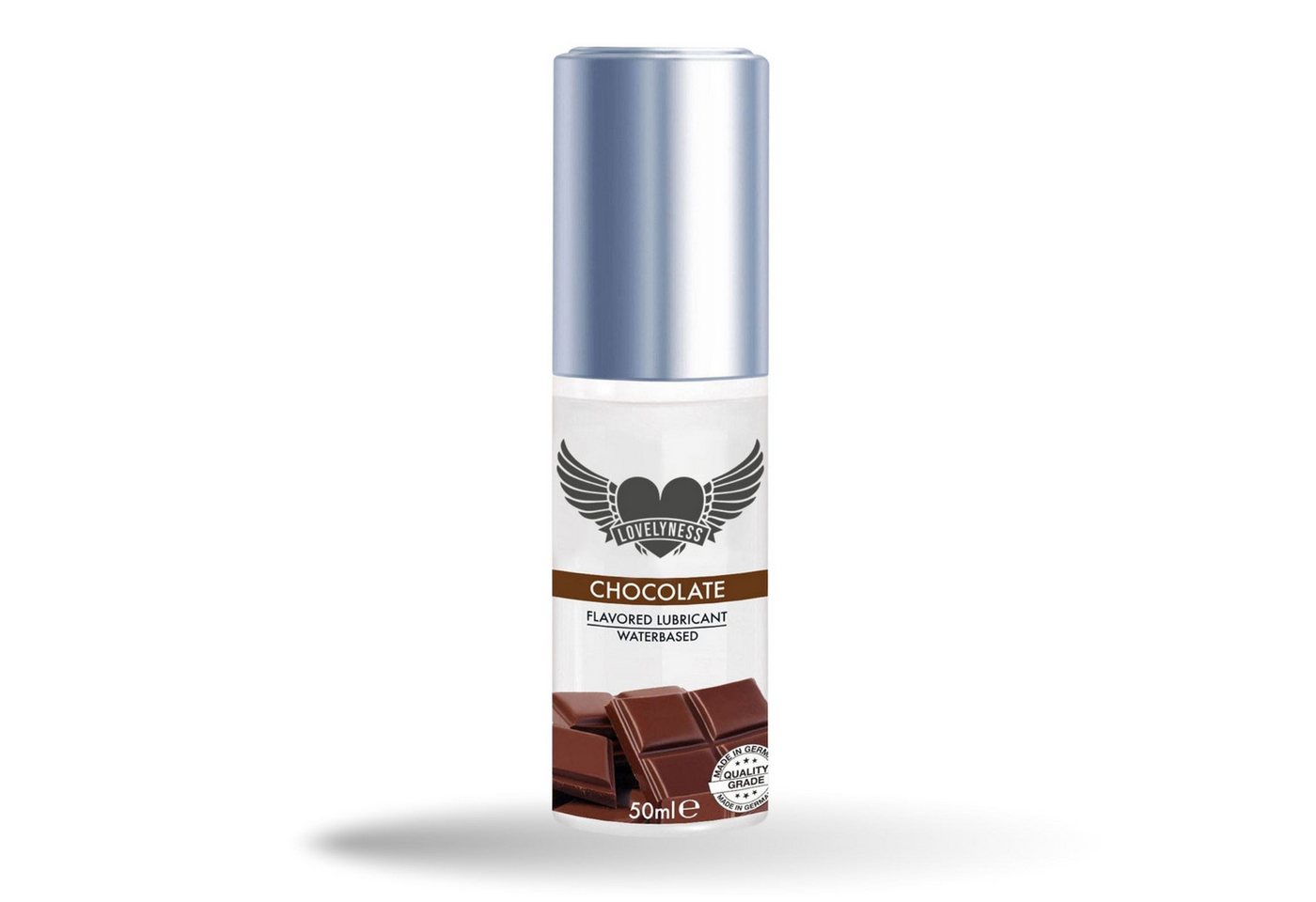 Lovelyness Gleitgel - und Massageöl 2in1 mit Geschmack Schokolade 50ml von Lovelyness