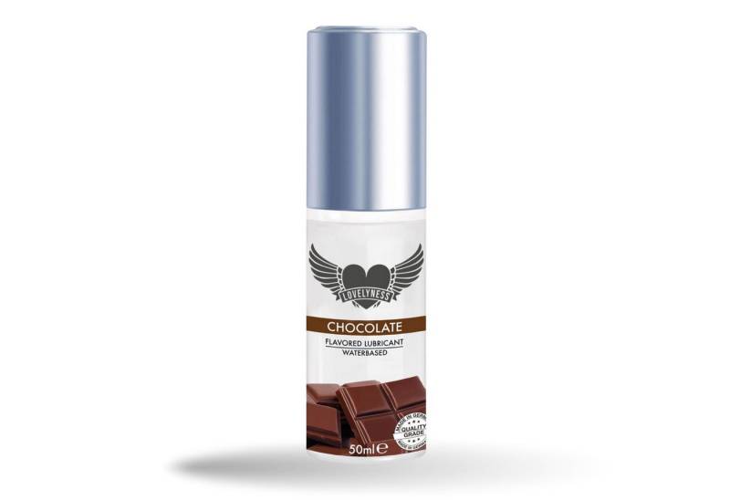 Lovelyness Gleitgel - und Massageöl 2in1 mit Geschmack Schokolade 50ml von Lovelyness