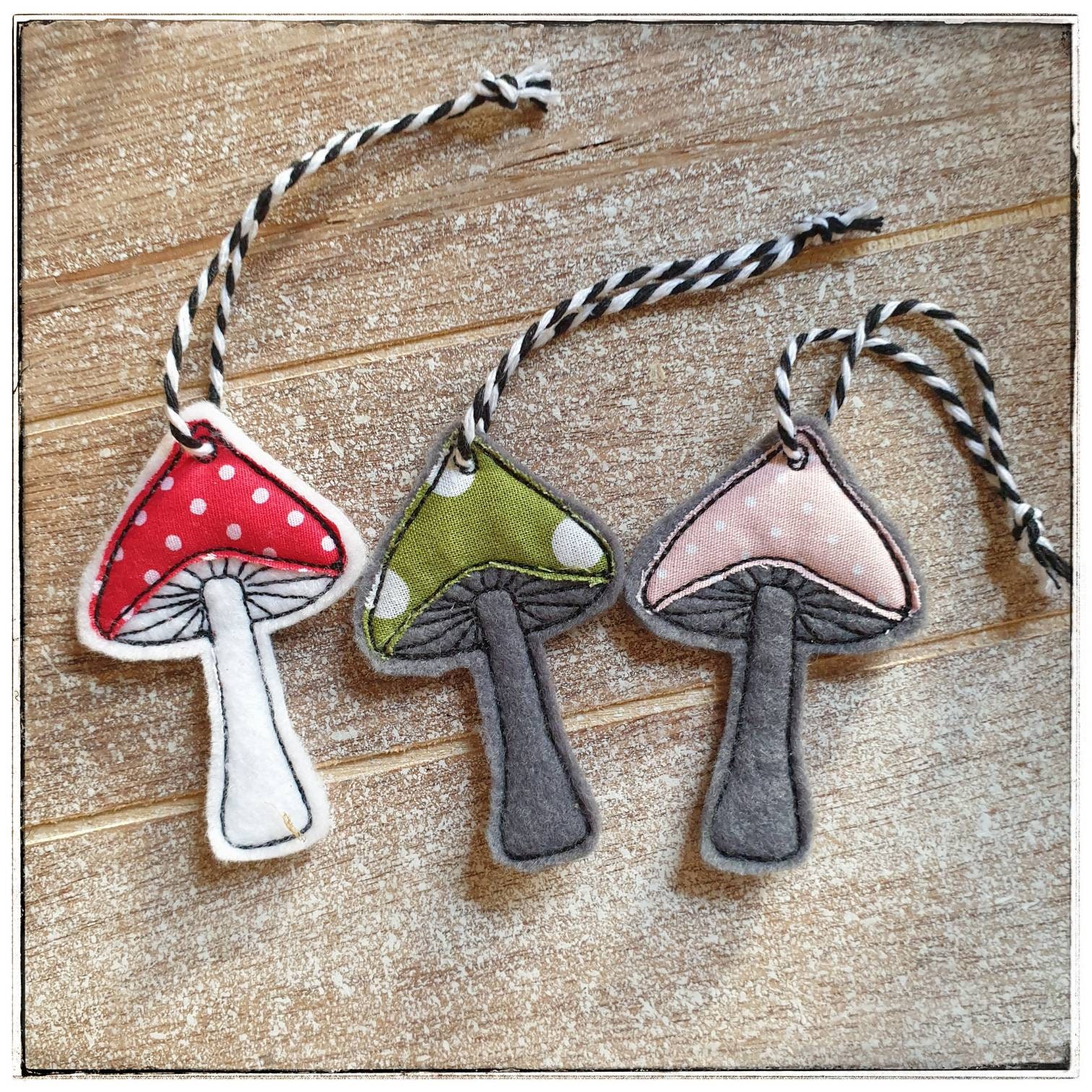 Anhänger Glückspilz von LovelysewshopDE