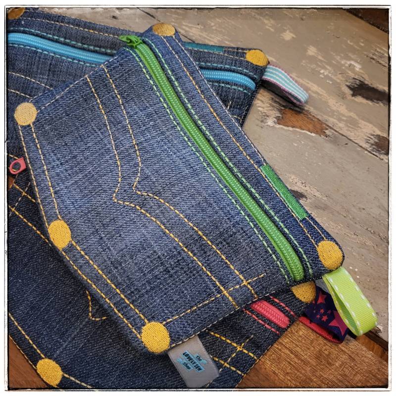 Geldbörse Jeanstasche von LovelysewshopDE
