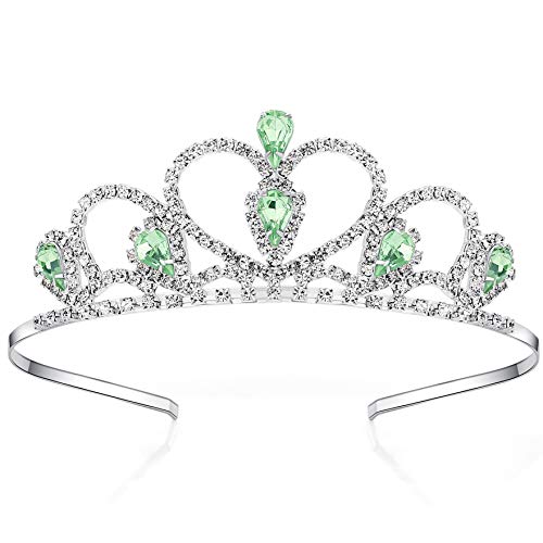 Lovelyshop Grün Gems Strass Tiara für kleines Mädchen in Halloween Geburtstags Prinzessin Party Lovelyshop Grün Gems Strass Tiara für kleines Mädchen in Halloween Geburtstags Prinzessin Party von Lovelyshop