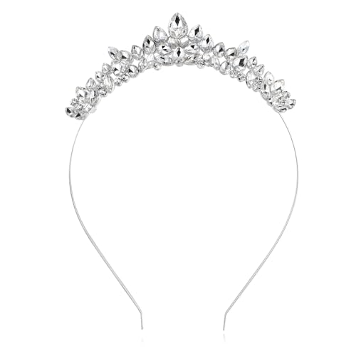 Lovelyshop Kristall Braut Tiara Stirnband, Blatt Design Krone für Hochzeit, Abschlussball, besondere Anlässe (15+) von Lovelyshop