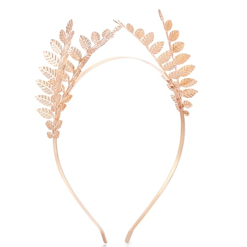 Lovelyshop Mythische Lorbeerblatt-Krone – handgefertigte Blätter aus Legierung für einen königlichen Look, 6 Blätter Lovelyshop Mythische Lorbeerblatt-Krone – handgefertigte Blätter aus Legierung für einen königlichen Look, 6 Blätter von Lovelyshop