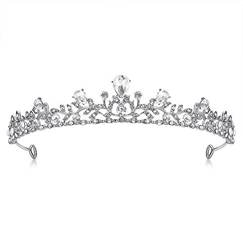 Lovelyshop Royal Crystal Prinzessin Legierung Tiara für Dame in Hochzeit Party -Silber Lovelyshop Royal Crystal Prinzessin Legierung Tiara für Dame in Hochzeit Party -Silber von Lovelyshop