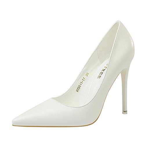 Damenmode Spitze Pumps Zehenwickel Mit Pfennigabsatz Zu Arbeiten Leben Bootsschuhe Optional 10.5CM 7.5CM von Lovelysi