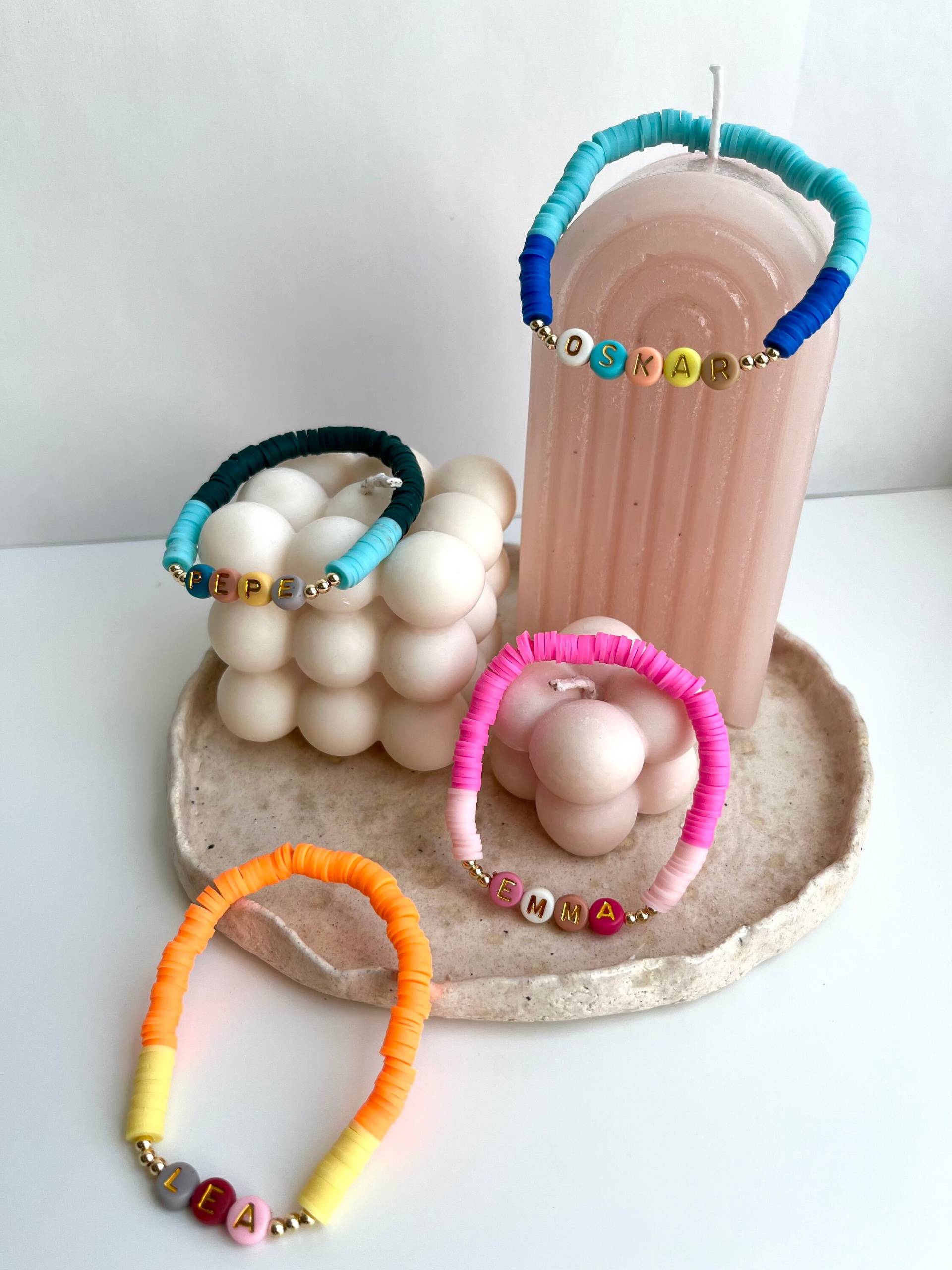 Personalisiertes Freundschaftsarmband - Armband Mit Namen | Jga Kindernamen Personalisiertes Freundschaftsarmband - Armband Mit Namen | Jga Kindernamen von Lovelythingsforbaby