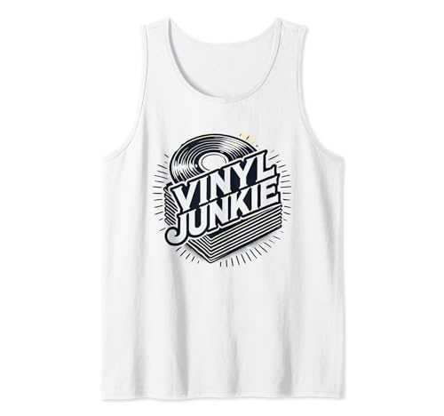 Funny Vinyl Records Lover Vinyl Schallplatte für Damen Herren Vinyl Tank Top Funny Vinyl Records Lover Vinyl Schallplatte für Damen Herren Vinyl Tank Top von Lover Vinyl Record Vinyl tshirt Music Clothes