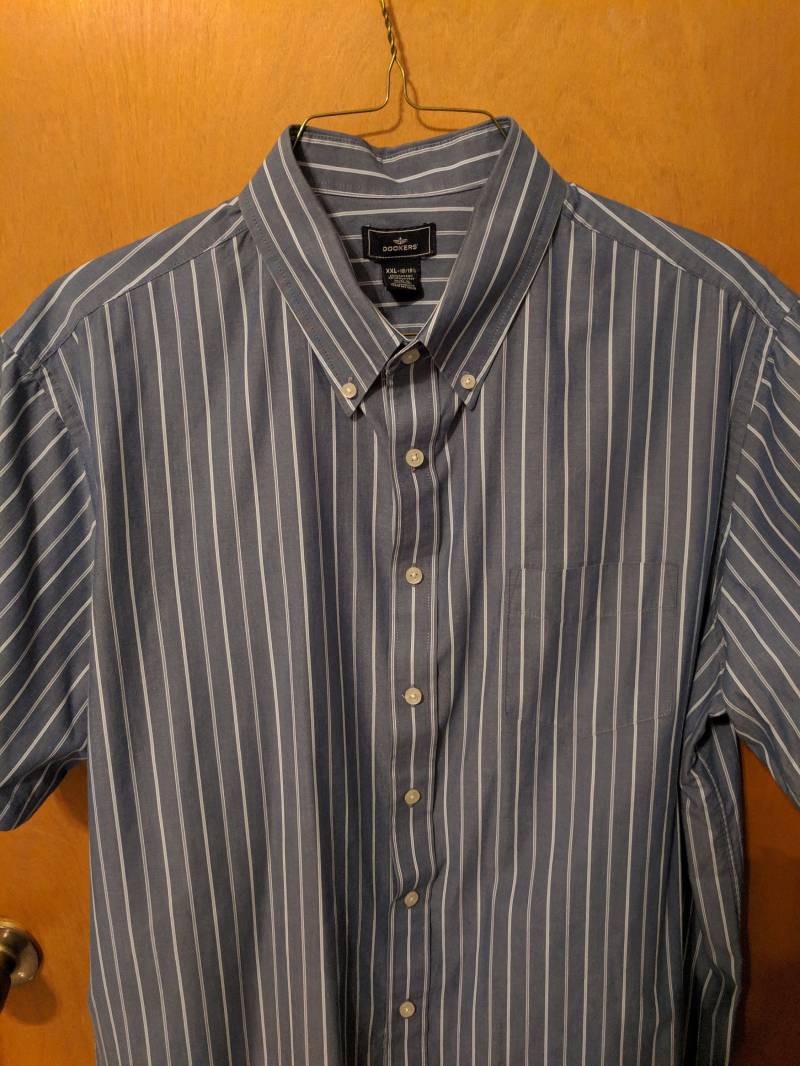 Dockers Men Es Button Up Short Sleeve Casual Shirt Xxl von LoveshackByAngel